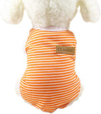 Pet'S Classic Striped Shirts Doggie Dog Clothes Cute Puppy Clothing Summer Vest Outdoor Apparel