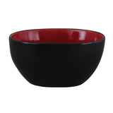 Soho Lounge Square 16-Piece Dinnerware Set - Red